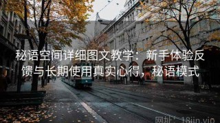 秘语空间详细图文教学：新手体验反馈与长期使用真实心得，秘语模式