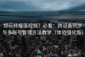 想玩转榴莲视频？必看：跨设备同步与多账号管理方法教学（体验强化版）