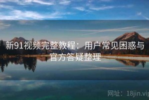新91视频完整教程：用户常见困惑与官方答疑整理