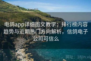电鸽app详细图文教学：排行榜内容趋势与近期热门方向解析，信鸽电子公司可信么