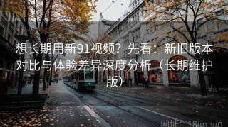 想长期用新91视频？先看：新旧版本对比与体验差异深度分析（长期维护版）