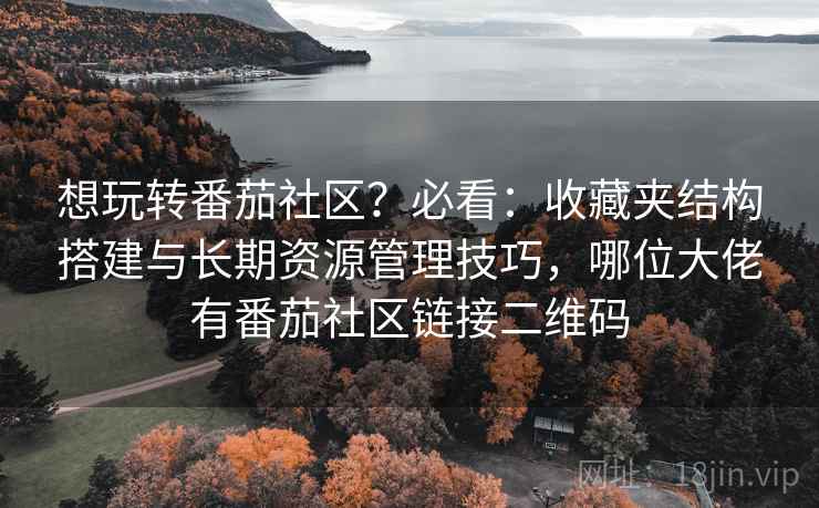 想玩转番茄社区？必看：收藏夹结构搭建与长期资源管理技巧，哪位大佬有番茄社区链接二维码