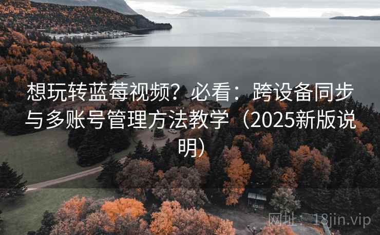 想玩转蓝莓视频?必看:跨设备同步与多账号管理方法教学(2025新版说明) 想玩转蓝莓视频?必看:跨设备同步与多账号管理方法教学(2025新版说明)